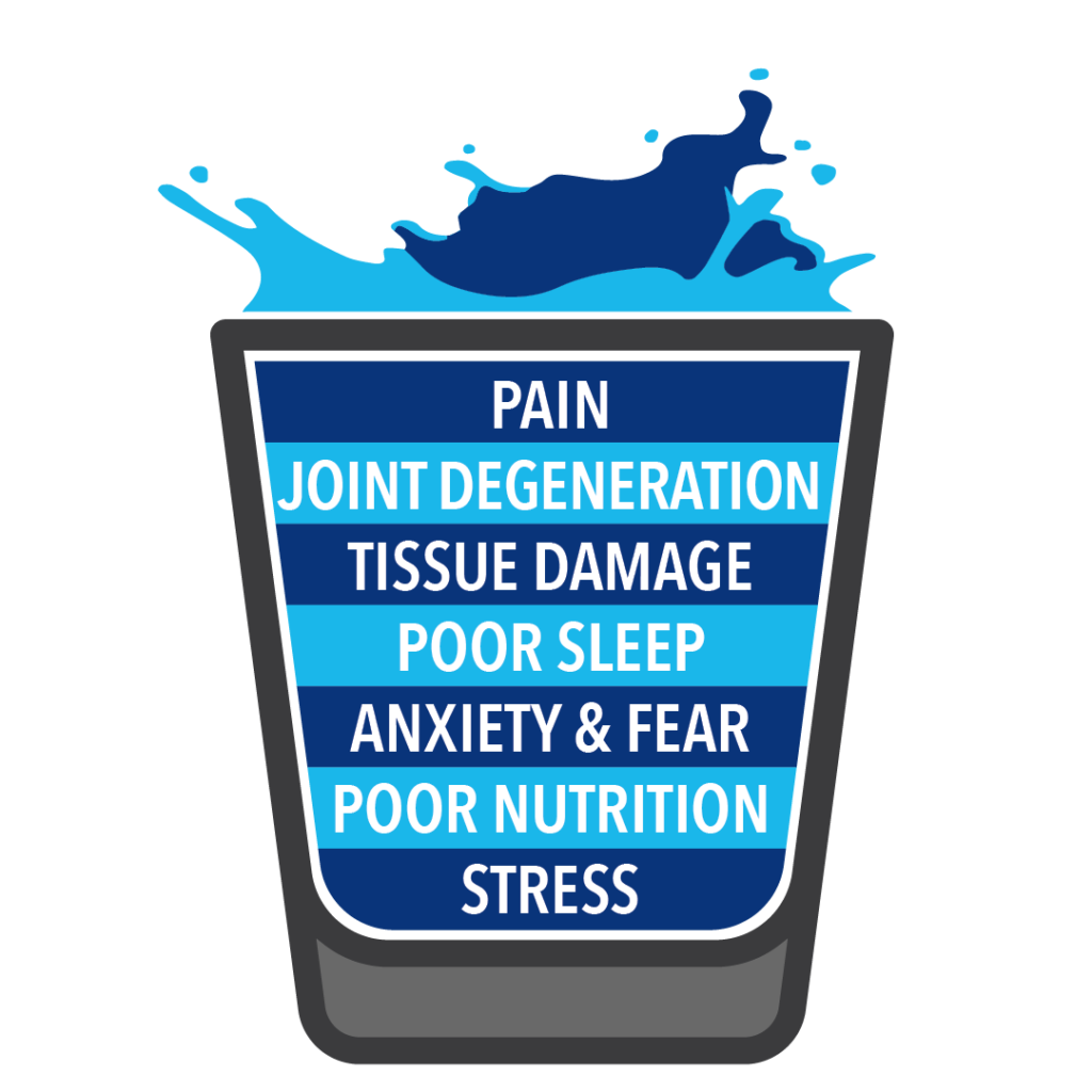 Understanding Pain The Overflowing Cup Metaphor Cary Orthopaedics